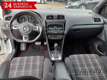 VW POLO  1.4 TSI GTI DSG,F1 VOLAN,HR AUTO,SERVISNA