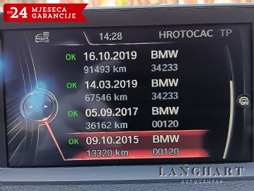 BMW 316d Sportline,Servisna,Reg.do 24.08.2024,Garancija