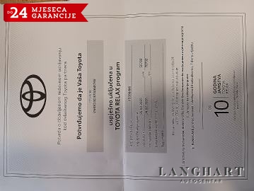 PRODANO!!  Toyota Yaris 1,5 Automatik,Hybrid,1vlasnik,HR-auto,Navi,Kamera,Reg.do 03/2026