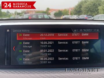 PRODANO!!  BMW X2 sDrive18d automatik,M-sport,1vlasnik,HR vozilo,Reg.do 03/2026