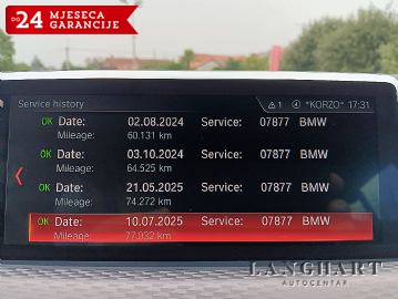 PRODANO!!  BMW X2 sDrive18d automatik,M-sport,1vlasnik,HR vozilo,Reg.do 03/2026