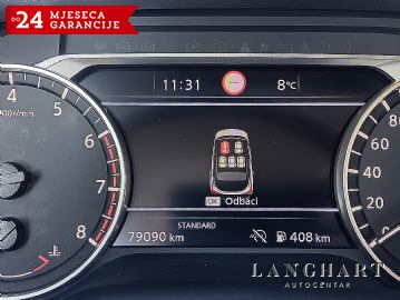 REZERVIRANO !!  Nissan Qashqai 1.3 DIG-T,Kamera,Navi,1vlasnik,79090km,Servis