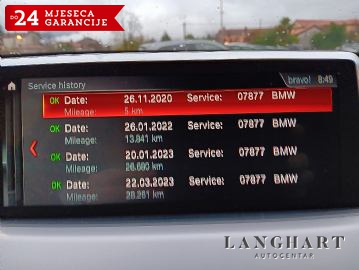 BMW X1 20d Sportline,Automatik,1vlasnik,HR-vozilo,61.075km,Servisna