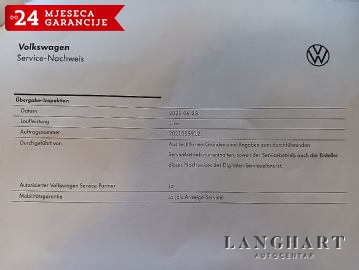 PRODANO!!  VW Golf 8 2,0 TDI, Navi, Servisna, Reg.do 10/2026 ,LEASING BEZ UČEŠĆA