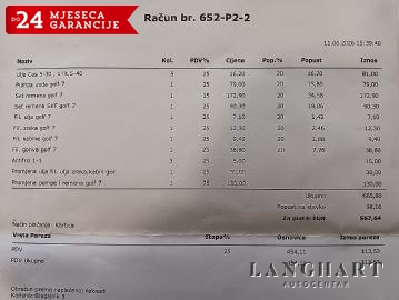 PRODANO!!  VW Golf 7 1,6 TDI BMT,