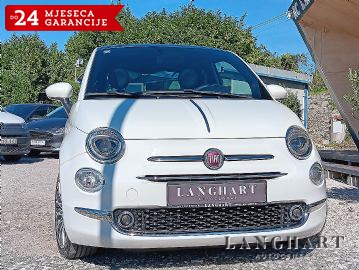 Fiat 500 1,2 8V, Dolcevita, Panorama-krov,Reg.do 09/2027