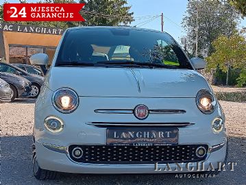 Fiat 500 1,2 8V, Dolcevita, Panorama-krov,Reg.do 09/2027