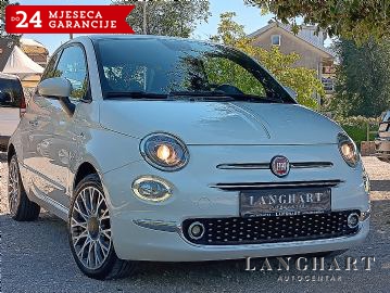 Fiat 500 1,2 8V, Dolcevita, Panorama-krov,Reg.do 09/2027