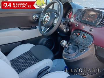 Fiat 500 1,2 8V, Dolcevita, Panorama-krov,Reg.do 09/2027