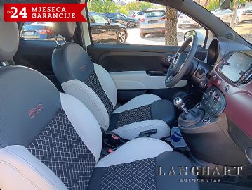 Fiat 500 1,2 8V, Dolcevita, Panorama-krov,Reg.do 09/2027