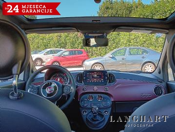Fiat 500 1,2 8V, Dolcevita, Panorama-krov,Reg.do 09/2027