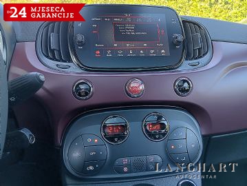 Fiat 500 1,2 8V, Dolcevita, Panorama-krov,Reg.do 09/2027